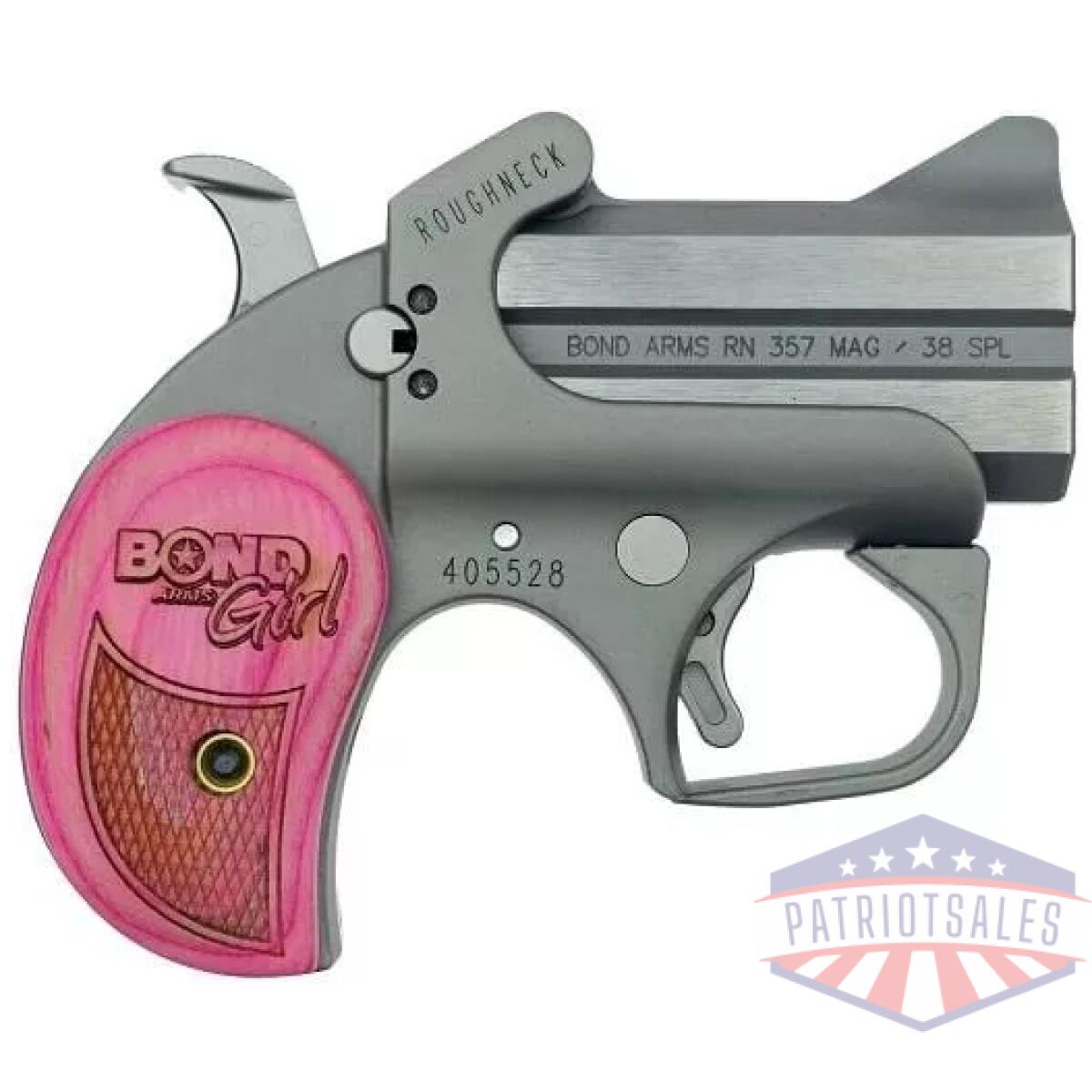 Https3a2f2fmedia. Chattanoogashooting. Com2fimages2fproduct2fbebarnbg357382fbebarnbg357382 - bond arms "bond arms girl" roughneck handgun. 357 mag/. 38 spl 2rd capacity 2. 5'' barrel pink bond arms girl wood grips - https3a2f2fmedia. Chattanoogashooting. Com2fimages2fproduct2fbebarnbg357382fbebarnbg357382