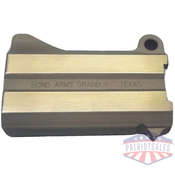 Bond Arms Roughneck Handgun Barrel 9mm 2.5" Rough and Tumble Silver