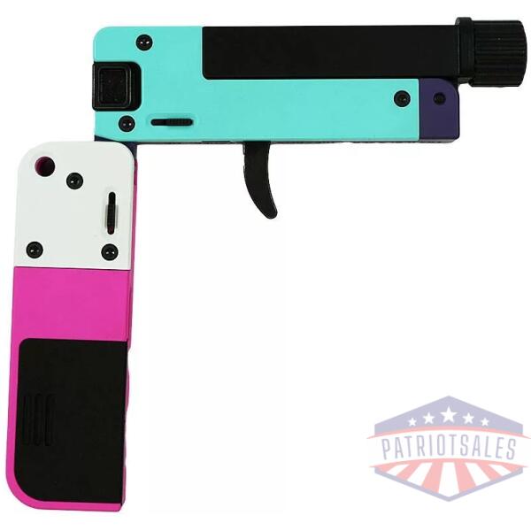 LifeCard Handgun .22 LR Single Shot 2.5" Threaded Barrel Confetti