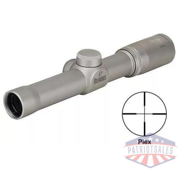 Burris LER Handgun Scope - 2x20mm Plex Reticle Nickel
