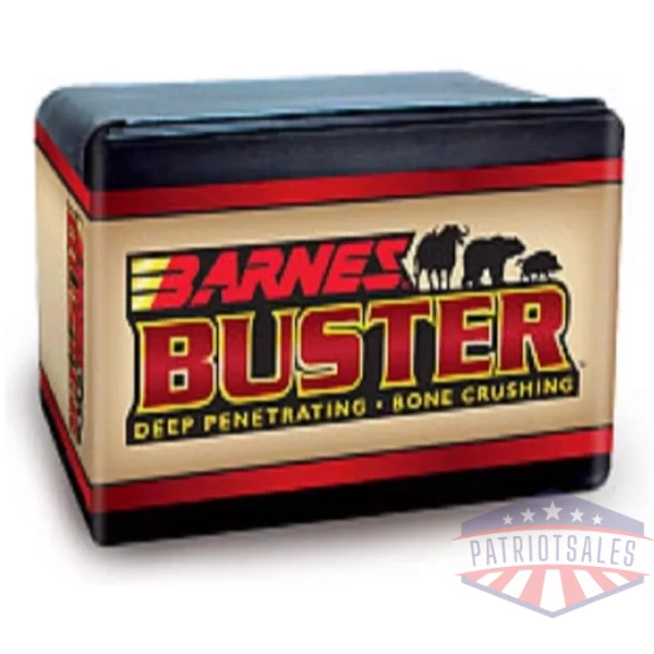 Barnes Buster Hunting Bullets for Handguns & Lever Rifles .44 Mag .429" 300 gr FNFB 50/ct