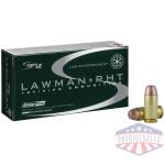 CCI Speer Lawman Handgun Ammunition .40 S&W 125 gr RHT Frangible 900 fps 50/rd