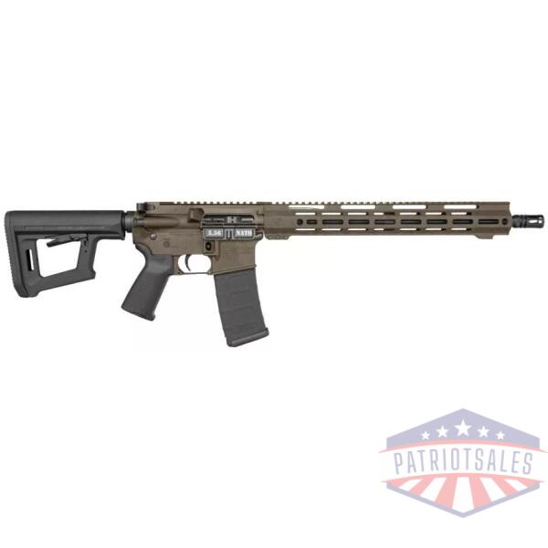 Diamondback Carbon DB15 Rifle 5.56mm 30rd Magazine(1) 16" Barrel M-LOK Rail Midnight Bronze