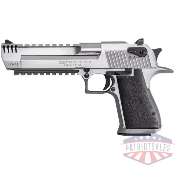 DESERT EAGLE .44 MAG MARK XIX 6" SS INTEGRAL MUZZLE BRAKE BLK APPT