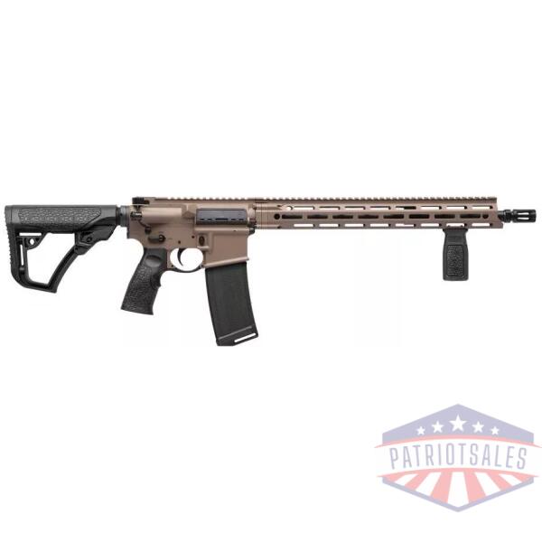 Daniel Defense DDM4 V7 Rifle 5.56mm 32rd Magazine 16" Barrel FDE Cerakote 6 Position Stock