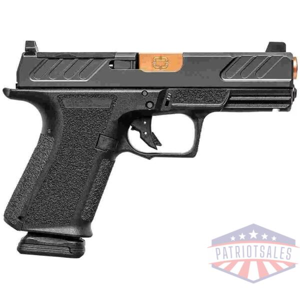 Shadow Systems XR920 Handgun 9mm Luger 10rd Magazine 4" Barrel Foundation Slide Optic UnTread Bronze Barrel Black