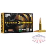Federal Premium Gold Medal Sierra Matchking Rifle Ammunition .308 Win 168 gr BTHP 2650 fps 20/ct