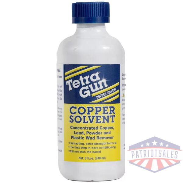 Tetra Gun Copper Solvent - 8 oz