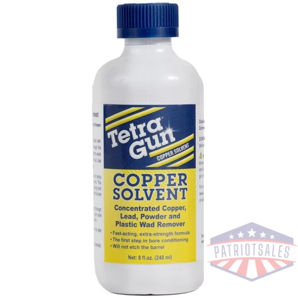 Tetra Gun Copper Solvent - 8 oz