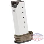 Springfield XD-S Extended Magazine Desert FDE .45 ACP 6/rd