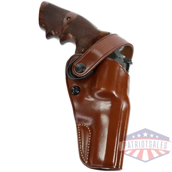Galco DAO Strongside/Crossdraw Belt Holster for S&W K&L Frame with 6" Barrel Tan RH