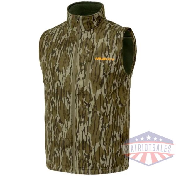 Muddy TRX Softshell Vest Mossy Oak Bottomland L