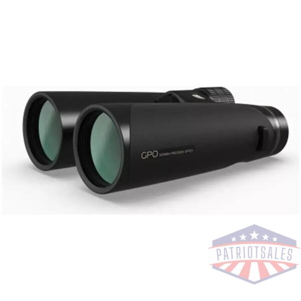 GPO Passion HD Binoculars 12.5x50 Charcoal Black with Adapter