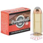 Glaser Pow'RBall Handgun Ammunition  10mm Auto 135 gr JHP 1400 fps 20/box