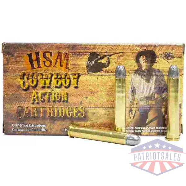 HSM Cowboy Action Hard Cast Rifle Ammunition .38-55 Win 240gr RNFP 1325 fps 20/ct