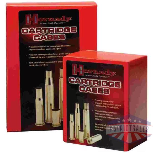 Hornady Unprimed Brass Rifle Cartridge Cases .35 Whelen 50/ct
