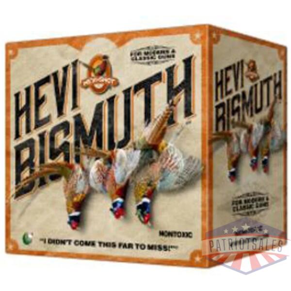 HEVI-SHOT HEVI BISMUTH UPLAND 20 GA 2.75 IN 5 SHOT 1 OZ- 25/BOX