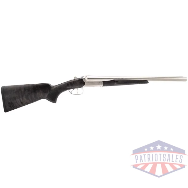 Heritage Badlander Break Open Shotgun 20ga 2rd Capacity 18.5" Barrel Nickel Finish
