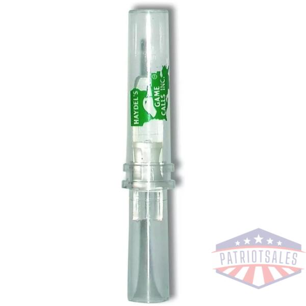 Haydel's DR-85G - Green Acrylic Double Reed Mallard Duck Call