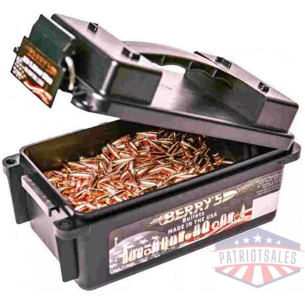Berry's .223/5.56mm 55gr Full Metal Jacket Boat-Tail (MiniCan) 1500/ct