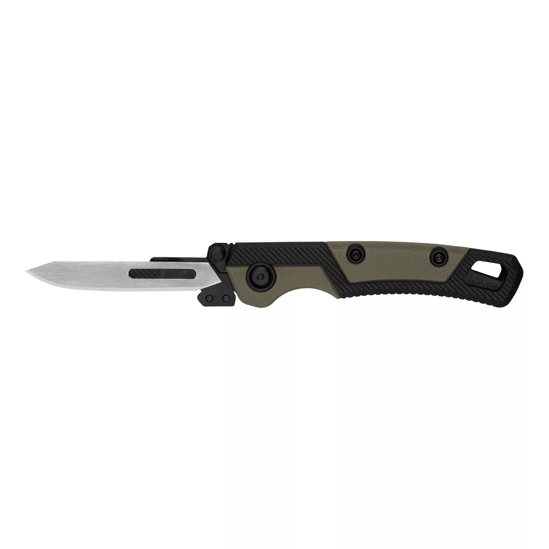 Kershaw Lonerock RBK 2 Folding Knife 2-4/5" Drop Point Blade Tan and Black