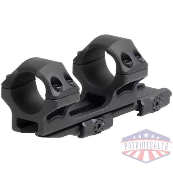 Leapers 1-Piece UTG ACCU-SYNC QR Cantilever Mount 1" Medium 34mm Offset - Matte Black