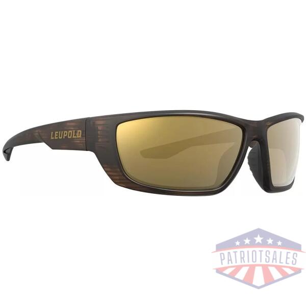 Leupold Cheyenne Sunglasses Matte Tortoise with Bronze Mirror Lens