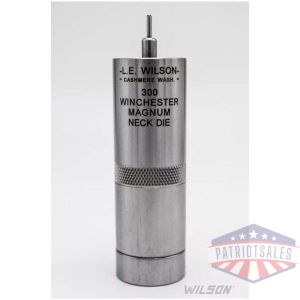 Wilson Stainless Neck Sizing Die Interchangeable Bushing Type 6.5 PRC Bushing Sold Separately