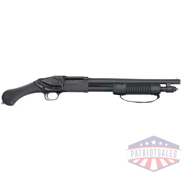 Mossberg 590 Shockwave Laser Saddle Shotgun 20 ga 3" Chamber 5rd Magazine 14.375" Barrel Black