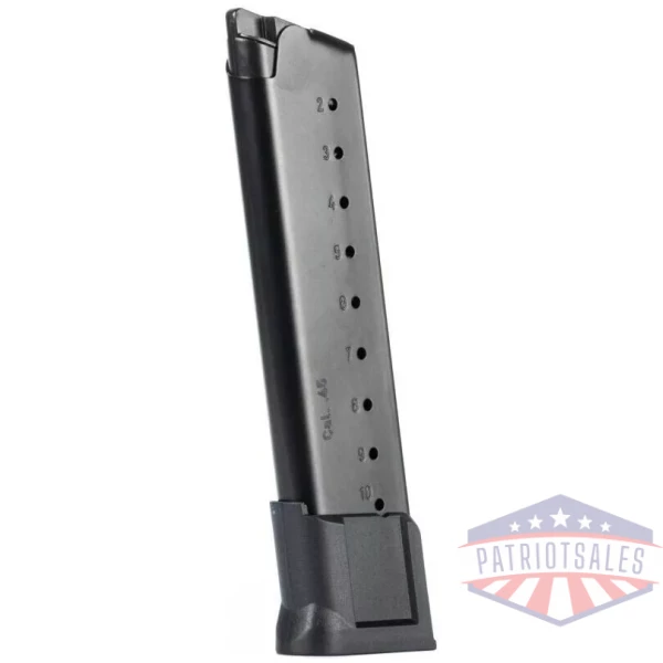 Mec-Gar 1911 Full Size Anti-Friction Handgun Magazine .45 ACP 10/rd