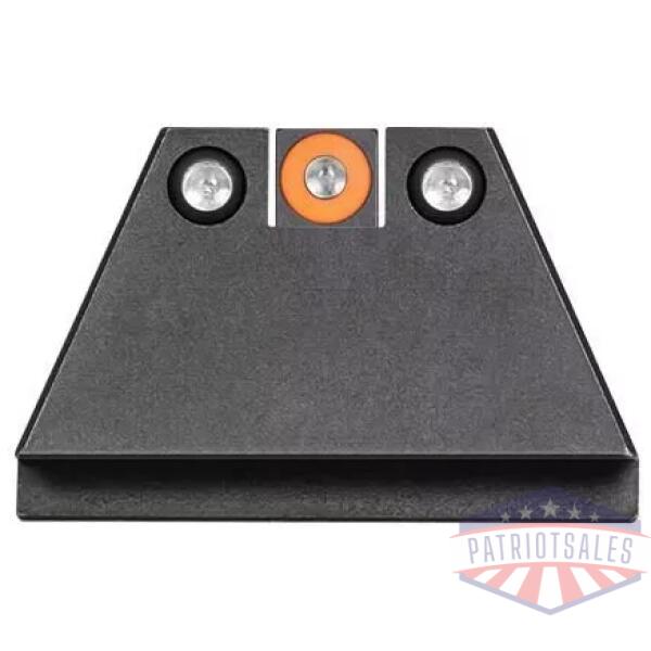 Night Fision Suppressor Height Night Sight Set Orange Front Black Back for Glock
