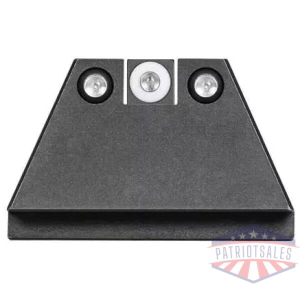 Night Fision Suppressor Height Night Sight Set White Front Black Back for Glock