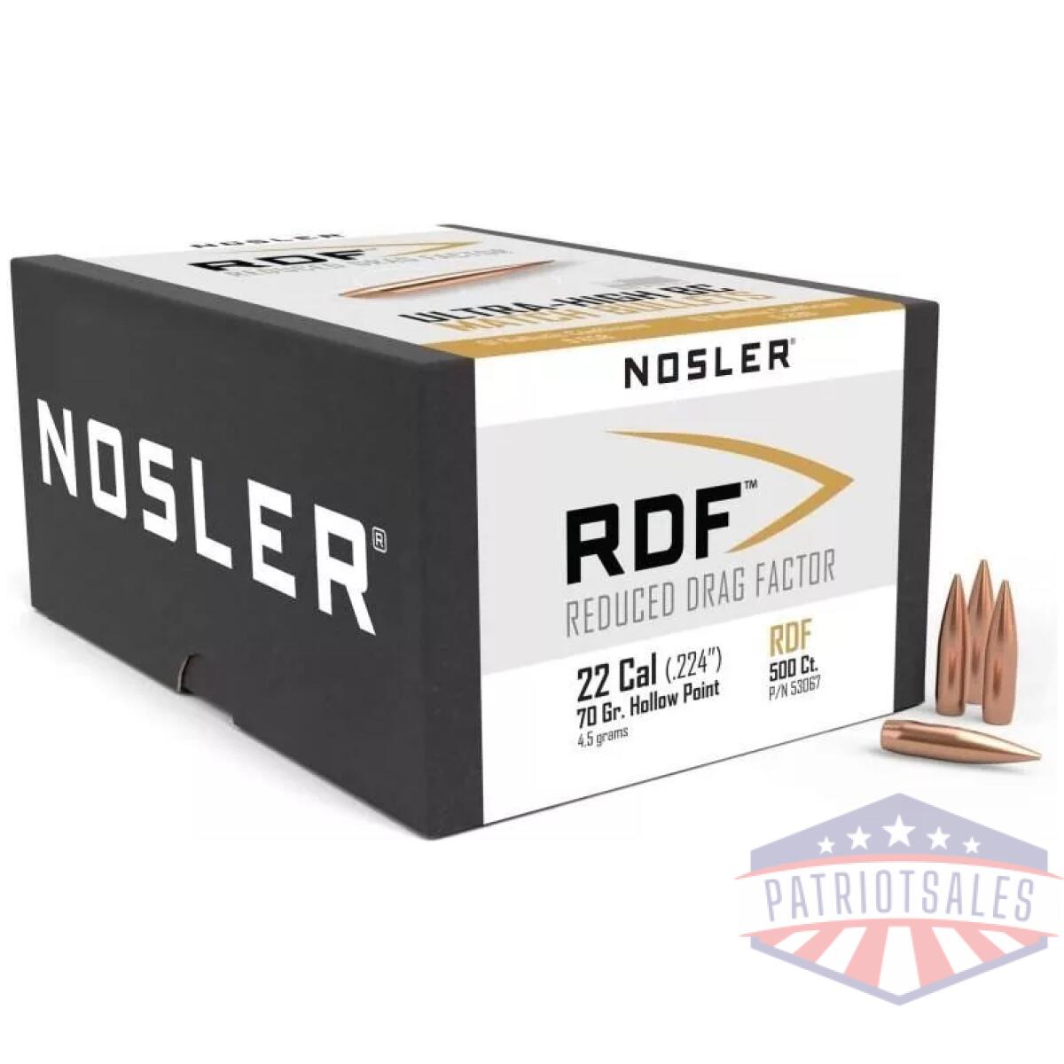 Https3a2f2fmedia. Chattanoogashooting. Com2fimages2fproduct2fno530672fno53067-1 - nosler rdf match bullets. 22 cal. 224" 70 gr hpbt 500/ct - https3a2f2fmedia. Chattanoogashooting. Com2fimages2fproduct2fno530672fno53067 1
