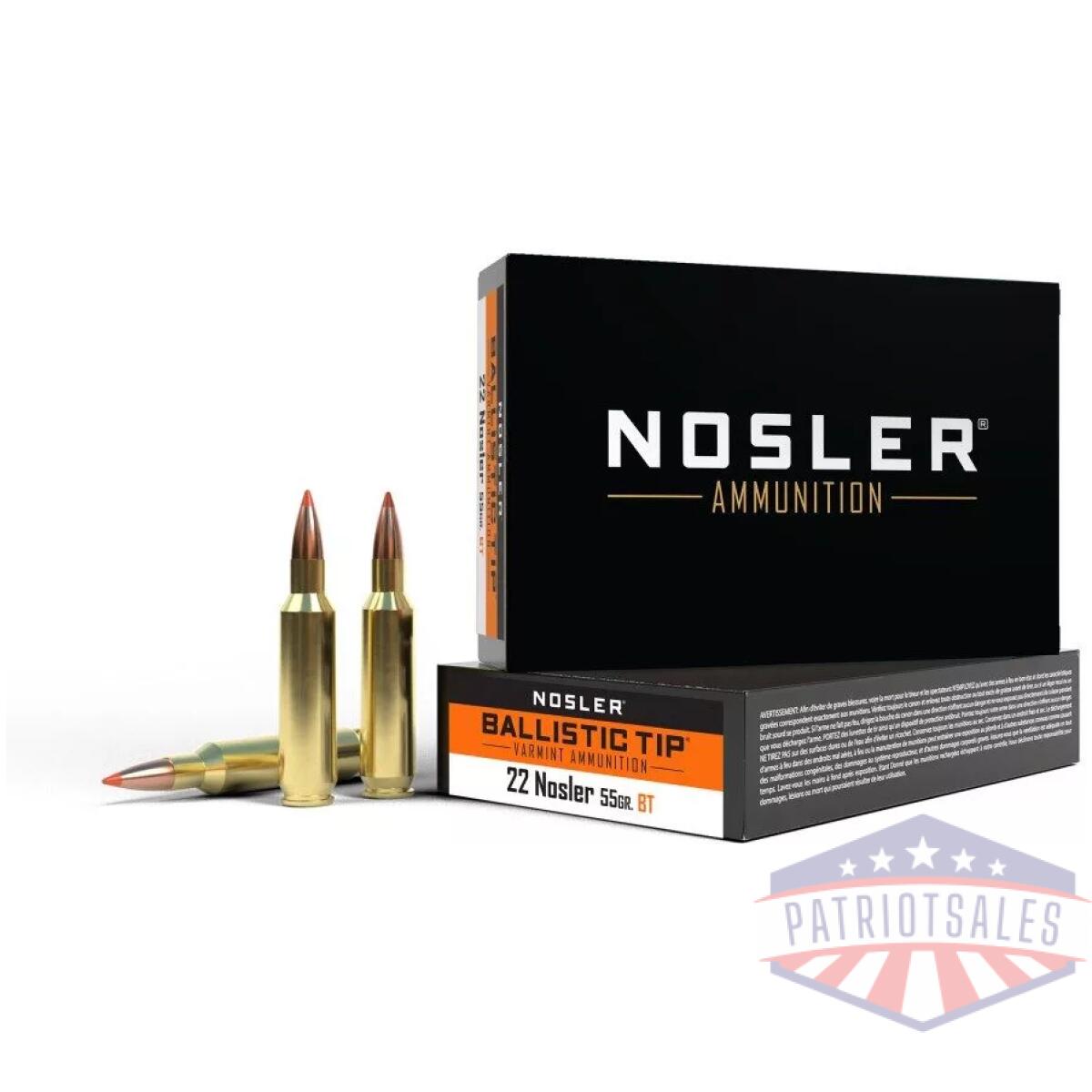Https3a2f2fmedia. Chattanoogashooting. Com2fimages2fproduct2fno610302fno61030-1. Webp - nosler ballistic tip rifle ammunition 22 nosler 55 gr bt 3500 fps 20/ct - https3a2f2fmedia. Chattanoogashooting. Com2fimages2fproduct2fno610302fno61030 1