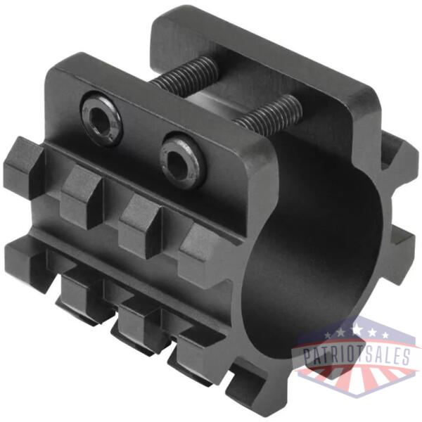 NcStar 12ga Shotgun Tri-Rail Weaver Style Mount for 1" Mag Tube
