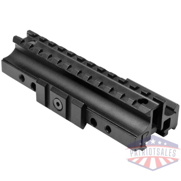 NcStar AR15 Weaver-Style Tri-Rail Mount/Riser for Flat-Top Receivers