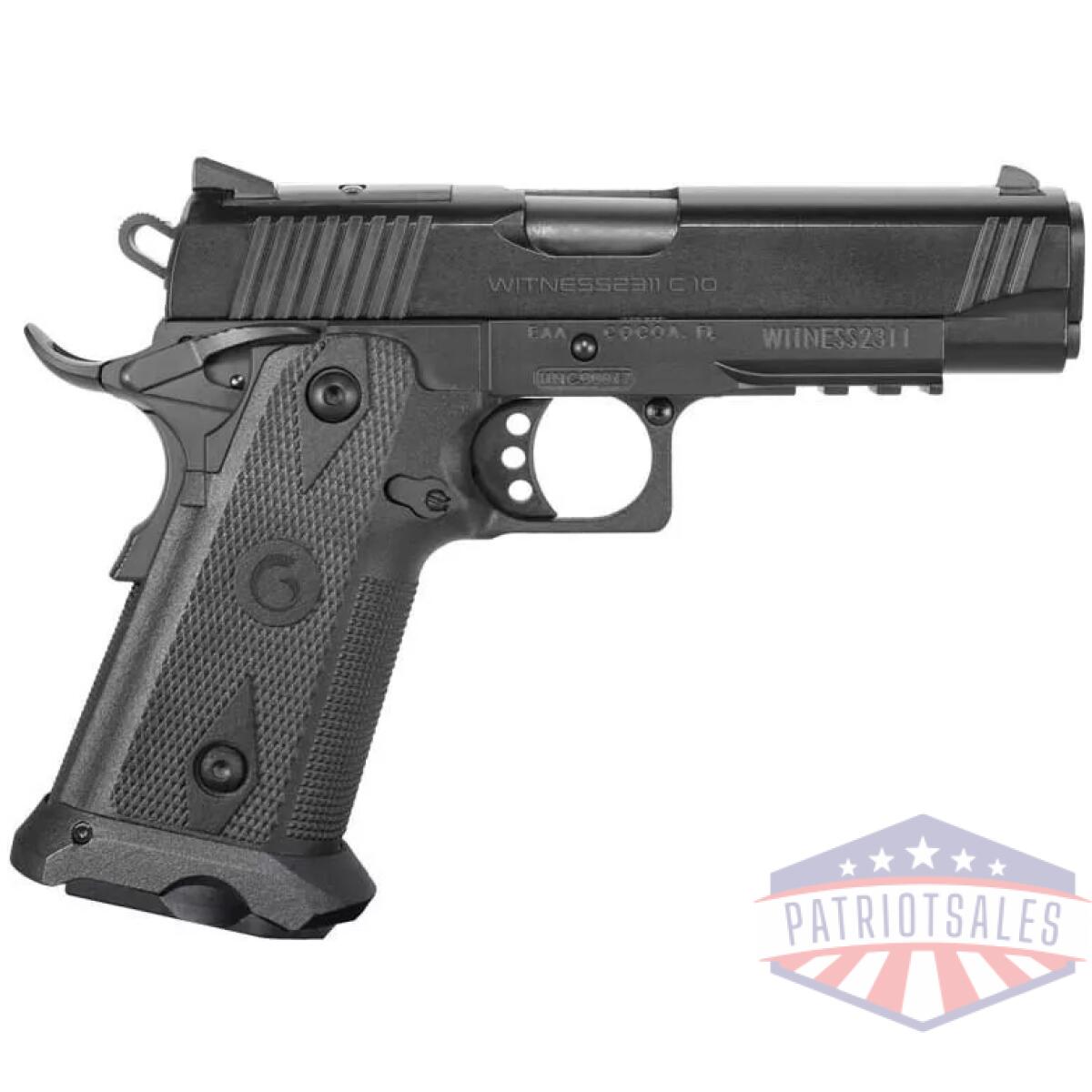 Https3a2f2fmedia. Chattanoogashooting. Com2fimages2fproduct2fnt3950102fntwit10mmcoptrdy425bbl-1 - eaa girsan witness2311 handgun 10mm auto 15rd magazine 4. 25" barrel black frame optic ready - https3a2f2fmedia. Chattanoogashooting. Com2fimages2fproduct2fnt3950102fntwit10mmcoptrdy425bbl 1