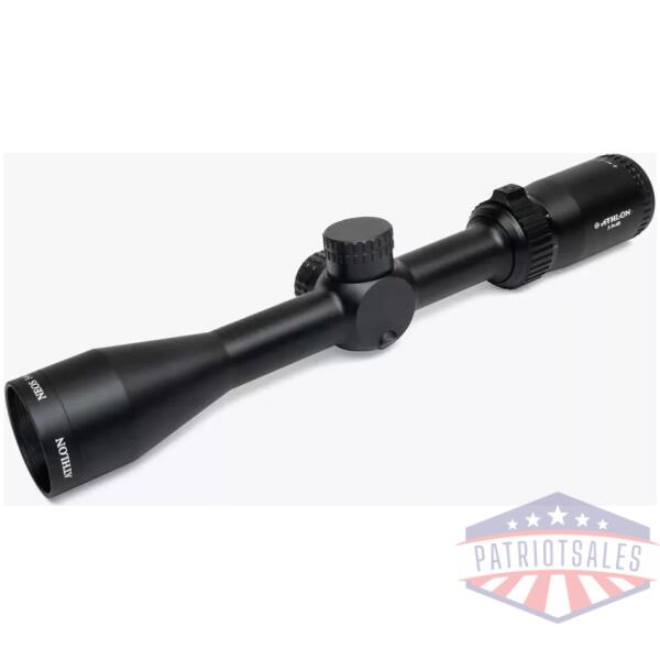 Athlon Neos Rifle Scope 3-9x40 1" SFP BDC 22 RimFire MOA Non Illum. Black