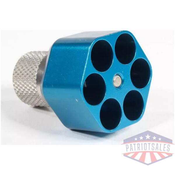 Pachmayr Aluminum Speedloader Ruger LCR SP101 327 Federal 6 Shot Blue