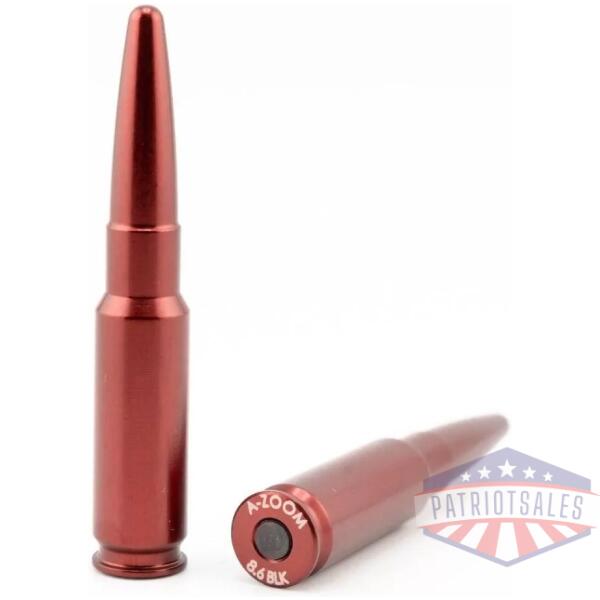A-Zoom Rifle Snap Caps - 8.6 Blackout 2/ct
