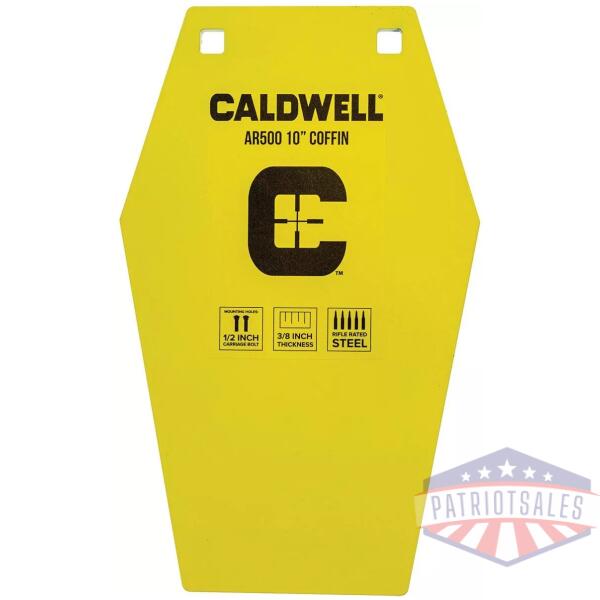 Caldwell AR500 10" Coffin Target