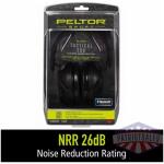 Peltor Sport Tactical 500 Electronic Ear Muffs 26dB Black