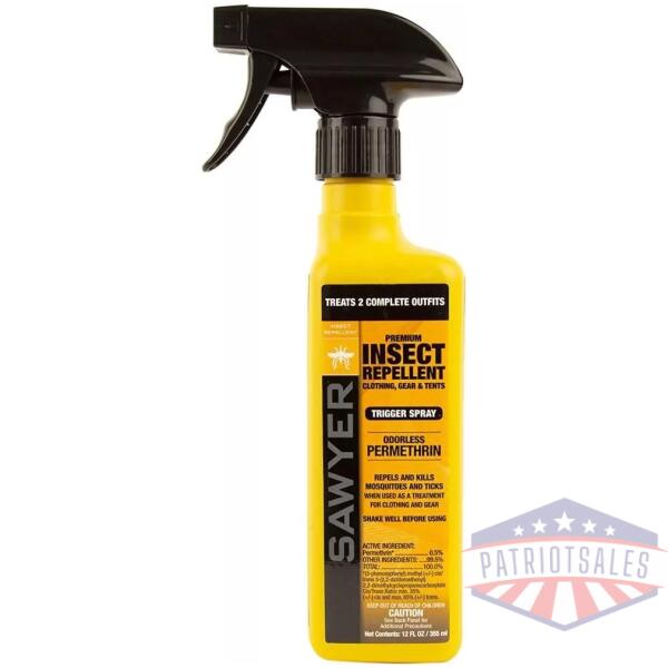 Sawyer Sawyer Permethrin Insect Repellent for Clothing 12 oz Trigger Spray