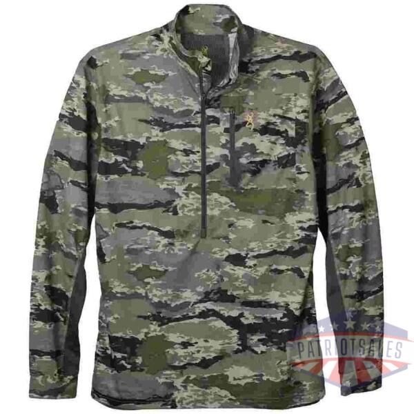 Browning Early Season 3/4 Zip Shirt Ovix 2XL