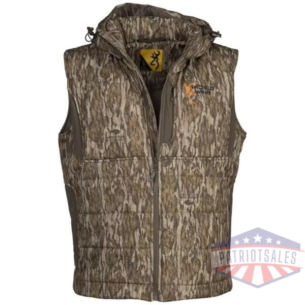 Browning Insulated Vest Mossy Oak Bottomland L