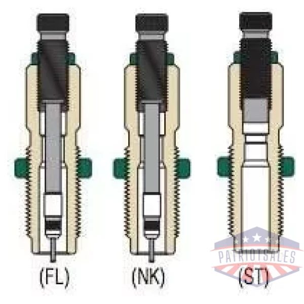 Redding Series A Deluxe Die Set for Bottleneck Cases - 6.5x284 Norma