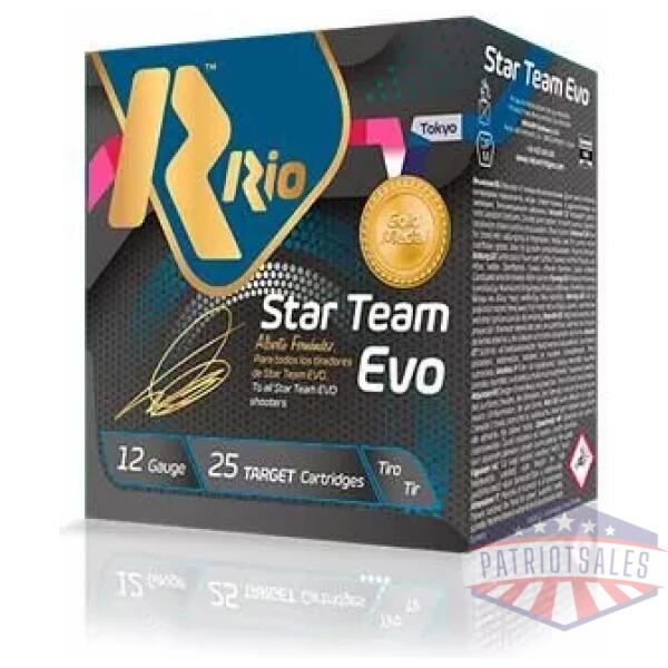 Star Team EVO HV 32 Gram Shotshells 12 ga 2-3/4" 1-1/8 oz 1300 fps #7.5 25/ct
