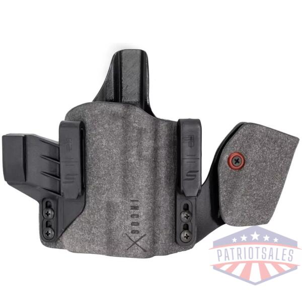 Safariland IncogX IWB Holster for Glock 43x/48 MOS RDS Black and Grey RH with Mag Caddy