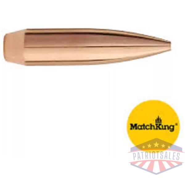 Sierra MatchKing Rifle Bullets (500/ct) 6.5mm /.264 cal .264" 120 gr HPBT