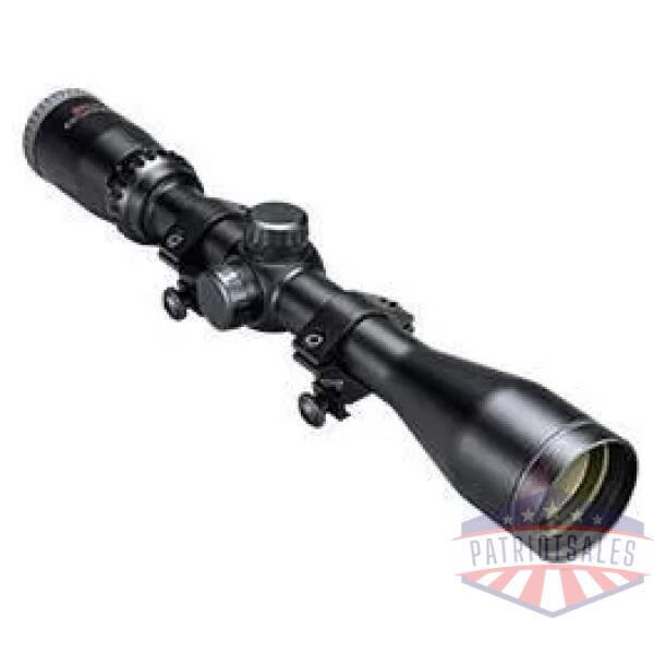 Tasco Sportsman Rifle Scope 4-12x40 1" SFP Truplex Non Illum. Black with Rings Box